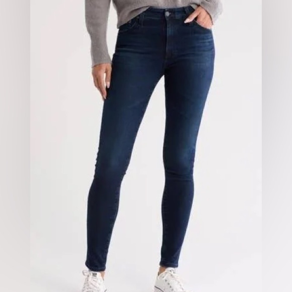 AG “The Farrah Skinny Ankle” Dark Wash Skinny Jeans Size 25R